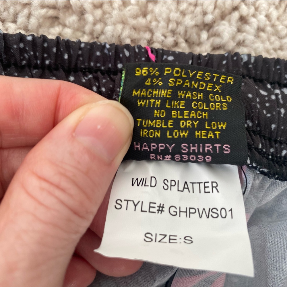 Iconic 1988 Wild Gecko Multiverse Beach Pants - NWOT - Picture 5 of 7